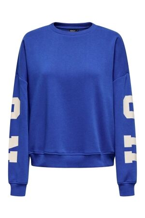 Only Only onlsweat l/s back/sleeve print swt noos Sweater surf the web