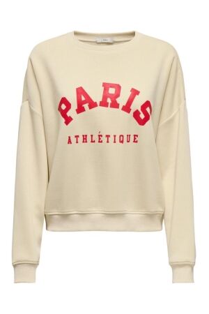 Only Only onlsweat life l/s crew o.size state noos Sweater birch