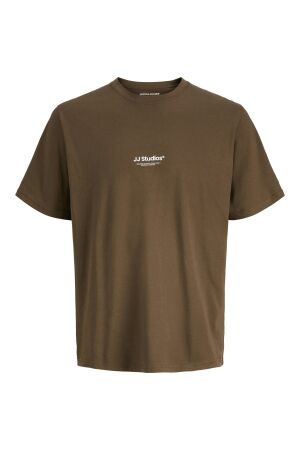 Jack & Jones Jack & Jones jjesoho tee ss crew neck noos 12278787 Print T-shirts 5027485 cocoa