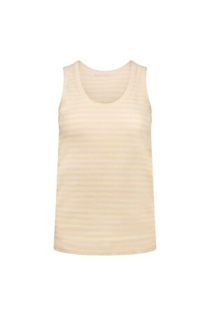 Nukus Nukus steffie singlet nks01169 Tops en Singlets 121 offwhite/sun