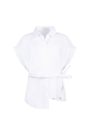 Nukus Nukus aneta top nks01156 Blouse 17 off white