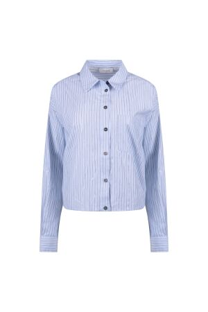 Nukus Nukus ariana blouse stripe nks02149 Blouse 312 cloudy