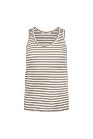 Nukus Nukus steffie singlet nks01169 Tops en Singlets 281 offwhite/army
