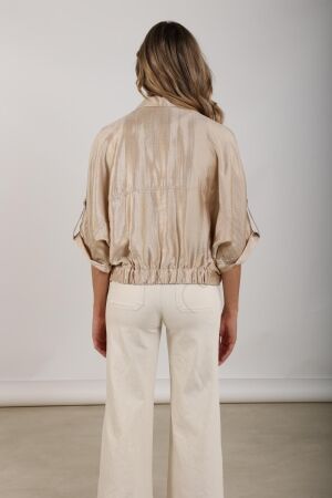 Nukus Nukus nelly blouse nks02233 Blouse 4 gold