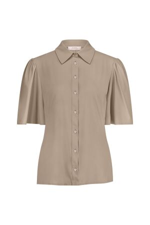 Studio Anneloes Studio Anneloes poppy butterfly blouse 13806 Blouse 2200 latte