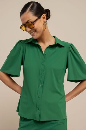 Studio Anneloes Studio Anneloes poppy butterfly blouse 13806 Blouse 7200 grass green