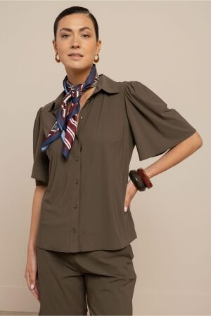 Studio Anneloes Studio Anneloes poppy butterfly blouse 13806 Blouse 7400 new army
