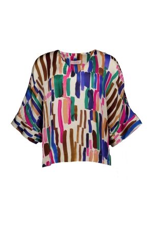 Studio Anneloes Studio Anneloes madison spot top 13807 T-shirt Korte mouw 9997 multi color