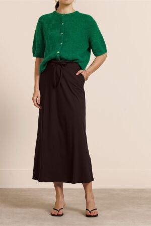 Studio Anneloes Studio Anneloes chloe skirt 13828 8700 espresso