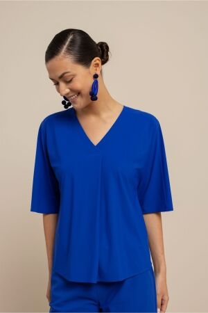 Studio Anneloes Studio Anneloes marly top 13821 T-shirt Korte mouw 7301 electric blue