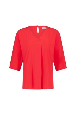 Studio Anneloes Studio Anneloes marly top 13821 T-shirt Korte mouw 2800 coral red