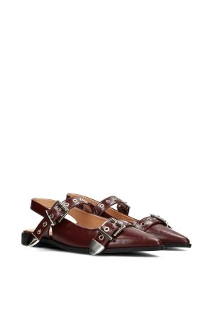 Posh by Poelman Posh by Poelman julia muiltjes c24w1901psh4 Muiltjes bordeaux pu