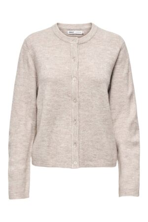 Only Only onlsimoni l/s o-neck cardigan knt noos Vest pumice stone