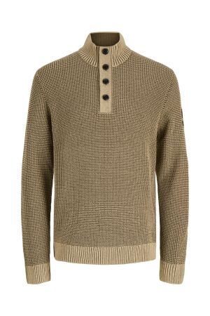 Jack & Jones Jack & Jones jjelias knit high neck 12298550 Sweater 5031266 crockery canteen
