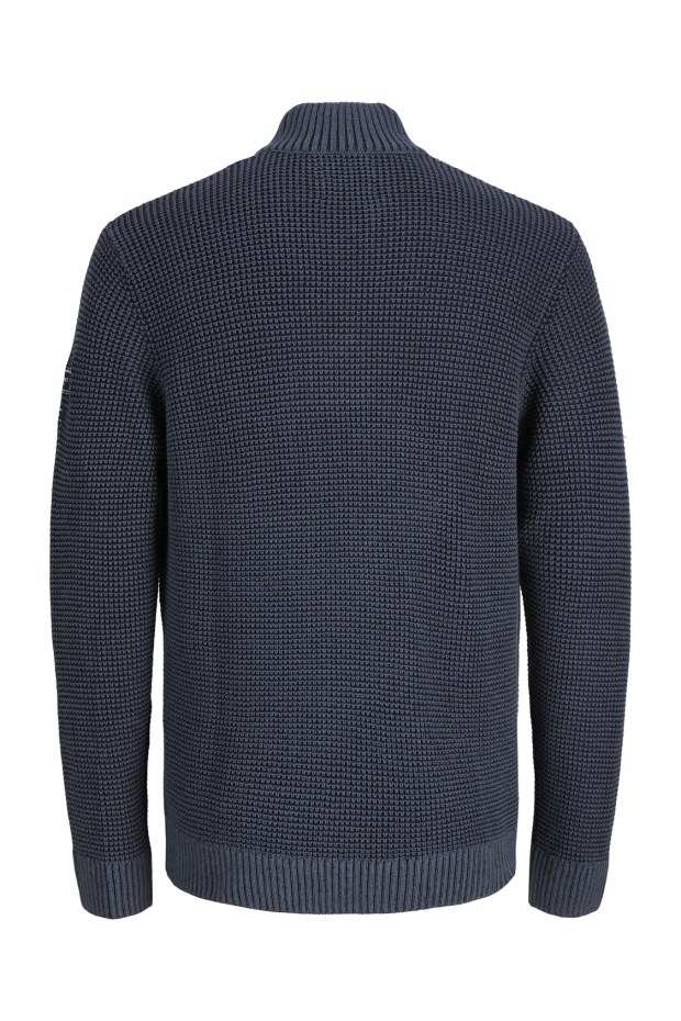 Jack & Jones JJELIAS KNIT HIGH NECK 12298550 5031265 Navy Blazer Turbulence