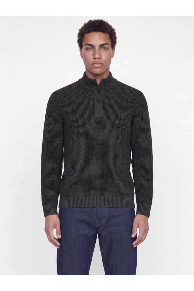 Jack & Jones JJELIAS KNIT HIGH NECK 12298550 5031264 Black Asphalt