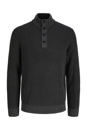 Jack & Jones Jack & Jones jjelias knit high neck 12298550 Sweater 5031264 black asphalt