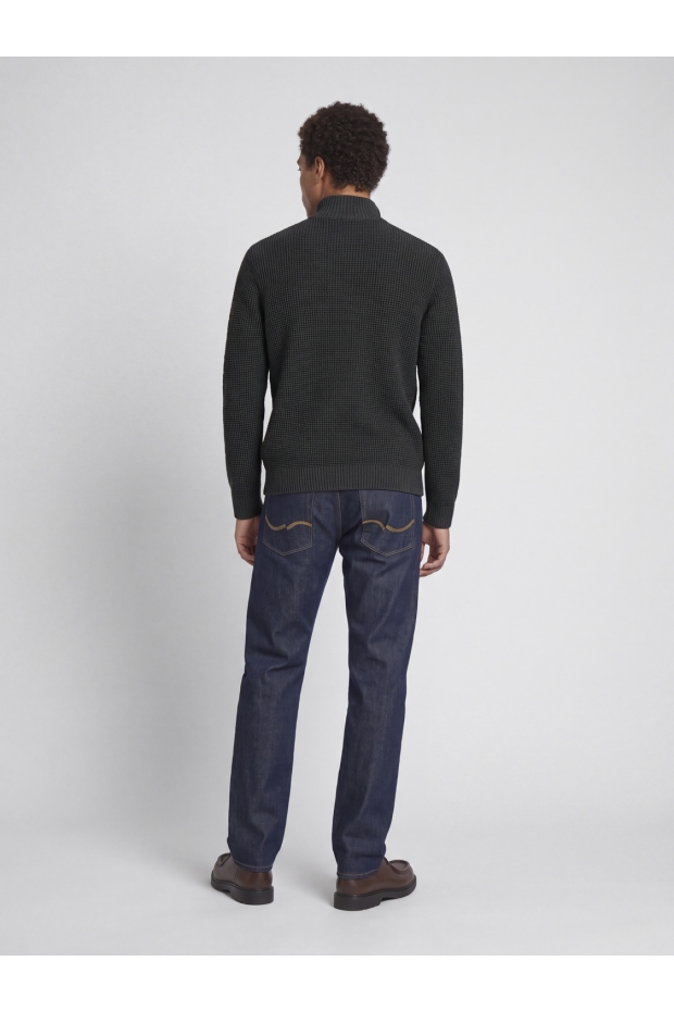 Jack & Jones JJELIAS KNIT HIGH NECK 12298550 5031264 Black Asphalt