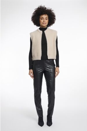 Rino & Pelle Rino & Pelle elona short waistcoat Gilets stone