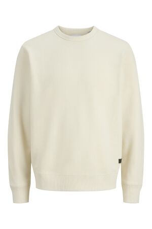 Jack & Jones Jack & Jones jjedover classic sweat crew neck sn Sweater antique white