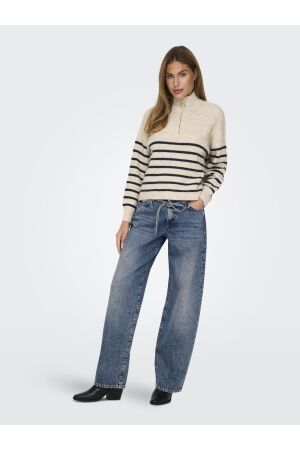 Only Only onlgianna mw straight dot450 dnm noos Straight leg light blue denim