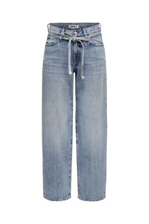 Only Only onlgianna mw straight dot450 dnm noos Straight leg light blue denim