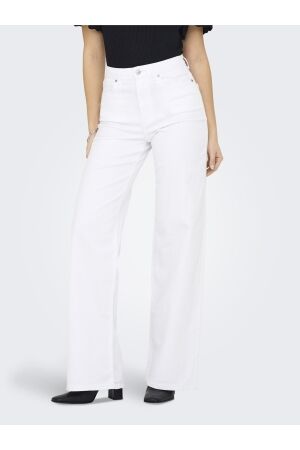 Only Only onlmadison blush hw wide dnm cro noos 15310632 Loose fit white