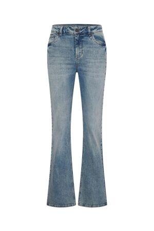 Helena Hart Helena Hart broek flair denim 7620 Flared vintage blue