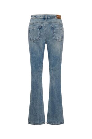 Helena Hart Helena Hart broek flair denim 7620 Flared vintage blue