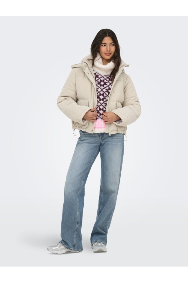 Only ONLZAHARA CORDUROY PUFFER CC OTW 15373816 5012082 Moonstruck