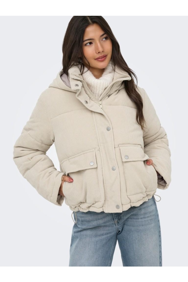 Only ONLZAHARA CORDUROY PUFFER CC OTW 15373816 5012082 Moonstruck