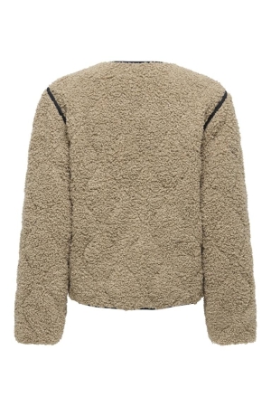 Only Only onlines teddy jacket cc otw 15373834 Jackets 5020128 tigers eye black
