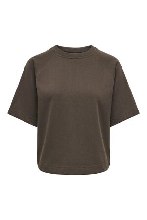 Only Only onlofelia ss raglan ub cc swt 15377588 Trui korte mouw 5050954 bracken