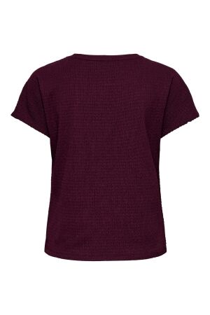 Only Only onldebbie s/s detail top cc jrs 15376483 T-shirt Korte mouw 5051485 fig