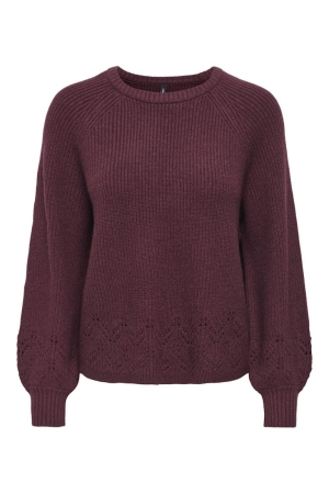 Only Only onlprincess ls o-neck detail knt 15379257 Trui 5072491 fig