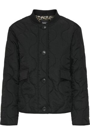 Only Only onlsalsa quilted jacket cc otw 15373694 Jackets 5100674 black leo