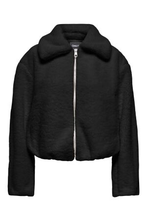 Only Only onlsaskia teddy jacket cc otw 15373876 Jackets 5100681 black