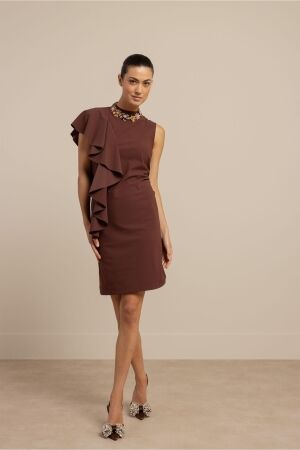 Studio Anneloes Studio Anneloes faya dress 13831 Jurk 8600 chestnut