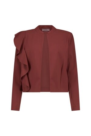Studio Anneloes Studio Anneloes jolijn bonded jacket 13835 Jackets 8600 chestnut