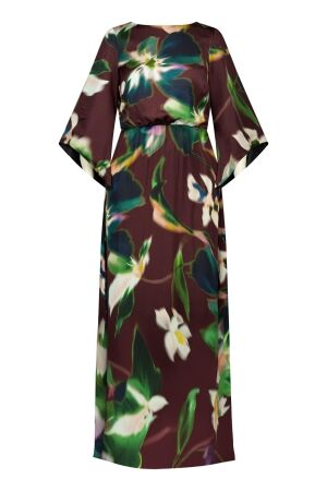 Studio Anneloes Studio Anneloes tamara satin flower dress 13841 Jurk 9997 multi color