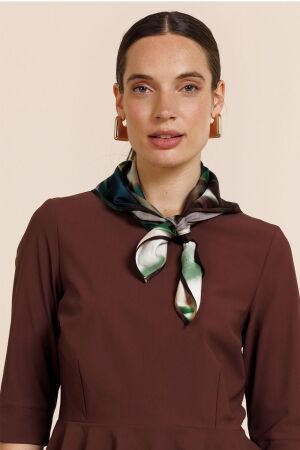 Studio Anneloes Studio Anneloes satin flower scarf 13842 Sjaals 9997 multi color