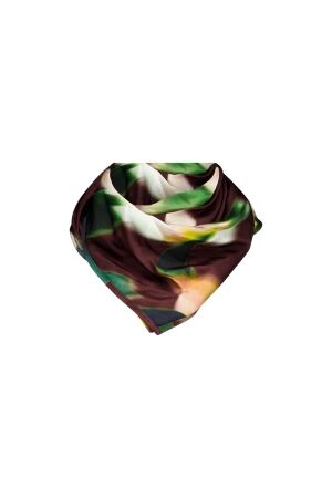 Studio Anneloes Studio Anneloes satin flower scarf 13842 Sjaals 9997 multi color