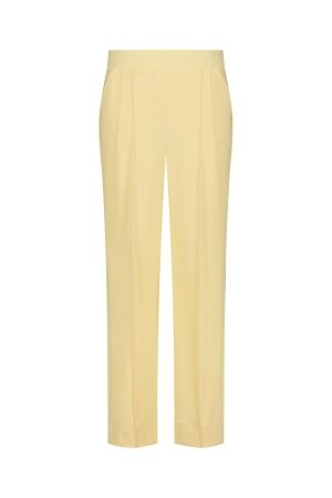 Studio Anneloes Studio Anneloes roisin bonded trousers 13874 Broek 2100 butter yellow