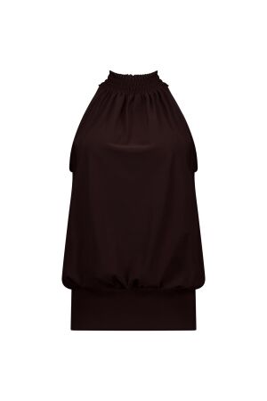 Studio Anneloes Studio Anneloes jantje top 13881 Tops en Singlets 8700 espresso