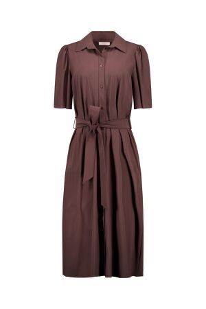 Studio Anneloes Studio Anneloes poppy butterfly dress 13884 Jurk 8700 espresso