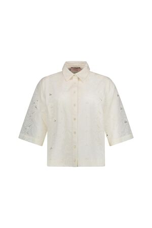 Studio Anneloes Studio Anneloes nyra broderie blouse 13870 Blouse 1700 ecru