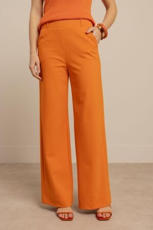 Studio Anneloes Studio Anneloes lexie bonded trousers 13873 Broek 2600 orchid orange