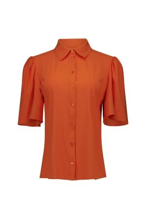 Studio Anneloes Studio Anneloes poppy butterfly blouse 13877 Blouse 2600 orchid orange