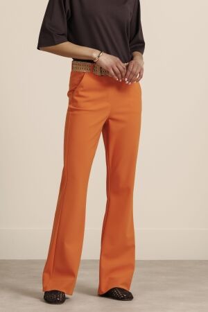 Studio Anneloes Studio Anneloes flair bonded trousers 13891 Flared 2600 orchid orange