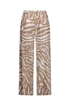 Studio Anneloes Studio Anneloes grace zebra trousers 13895 Broek 2217 latte/ecru